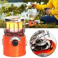 thumbnail image 1 of Wzzjkit 2 en 1 Réchaud Portable au Propane Pro avec Trachée de 1 Mètre Réchaud à Gaz de Camping Extérieur pour Pêche sur Glace Randonnée Chasse Survie Urgence, 1 of 9