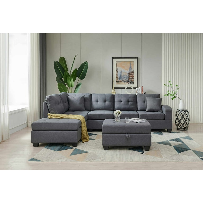 U shaped best sale sectional with recliners