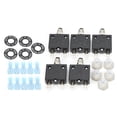 thumbnail image 2 of Push Button Circuit Breaker, Thermal Circuit Breaker Wide Applications 125-250V AC 50V DC With Quick Connect Terminals Waterproof  For Automotive For Marine, 2 of 8