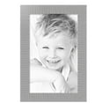 thumbnail image 2 of ArtToFrames 18" x 29" Steel Ripple Brushed Picture Frame, 18x29 inch Silver Wood Poster Frame (WOM-5269),  Pack, 2 of 7