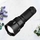 thumbnail image 2 of USB Rechargeable Zoom LED Torchlight Strong Light Outdoor Flashlight with Battery Cable (Black), 2 of 2