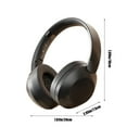 thumbnail image 3 of xjwjuw Bluetooth Headphones, Wireless and Wired Dual Mode Headphones for Gaming and Sports, Foldable Over Ear Headset with Low Latency and Long Battery Life, 3 of 7