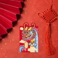 thumbnail image 4 of Fiudx Decoración Del Hogar 24 Sobres Rojos Dragón De Año Nuevo - Dragón Lindo Ven Y Mira Sobre Rojo Regalo En Efectivo Sobre De Dinero Sobre Rojo Festival De Primavera Sobre Rojo Liquidación De Ofert, 4 of 6