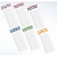 thumbnail image 3 of Inkdotpot Pack of 6 Funny Magnetic Dry Erase List For Fridge, Wipe Clean w/ NoStain, Quick Notes Shopping & Grocery List Whiteboard for Fridge, 8.75" x 3.8"(Fruits), 3 of 6