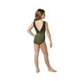 thumbnail image 2 of Dance NEW Leotard Lace Lycra Olive Green 6x-7 Child Ballet Jazz Hip Hop, 2 of 2