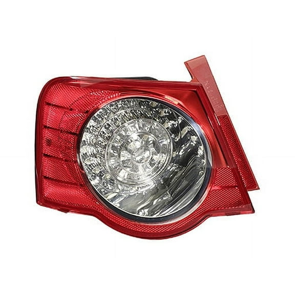 Left Driver Side Tail Light Assembly - Compatible with 2006 - 2010 Volkswagen Passat 2007 2008 2009