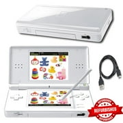 Nintendo DS Lite Console Game Handheld Games System Cleaned Tested Case White