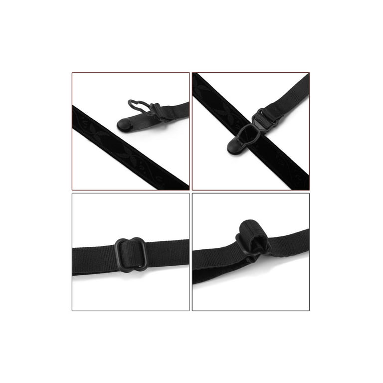  Tamlien Women's Non-slip Adjustable Elastic Bra Strap Clips  Holder-3 Packs (Black) : Clothing, Shoes & Jewelry