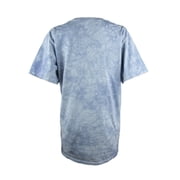 The Mountain Men's Cotton Dogs Selfie T-Shirt in Blue, XL