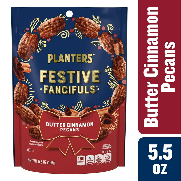 PLANTERS Butter Cinnamon Pecans, 5.5 Oz Bag