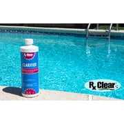 Rx Clear Clarifier Solution for Swimming Pools - 1 Qt Bottle