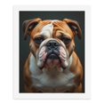 thumbnail image 5 of Paint by Numbers Kit for Adults, Brindle Bulldog Portrait Majestic Paint by Numbers, Easy Paint by Numbers Kit for Adults Beginner, DIY Adult Paint by Number Kits on Canvas, Home Decor 12x16in, 5 of 7