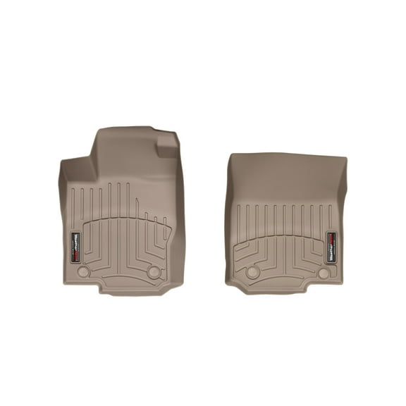 WeatherTech Custom Fit FloorLiners compatible with Mercedes ML 63 AMG, GLE 450 AMG, AMG GL 63, AMG GLE 43, AMG GLE 63, GL-Class - 1st Row (Driver & Passenger), Tan