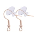 thumbnail image 2 of 200Pc Clear Disc Pads to Stabilize Earrings Ear Comfort Round Disc Earrings Back, 2 of 6