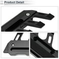 thumbnail image 4 of Unique Bargains 1 Set Motorcycle Fall Side Guard Front Fork Protector Front Fender Protection Mud Guards Side Guard Aluminum Alloy Black, 4 of 6