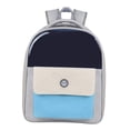 thumbnail image 2 of porta Bolsa con ventana con bolsillos externos para perros Agujeros de ventición Ambos Transpirable libre Azul Sunnimix Caja transportadora para gatos, 2 of 8