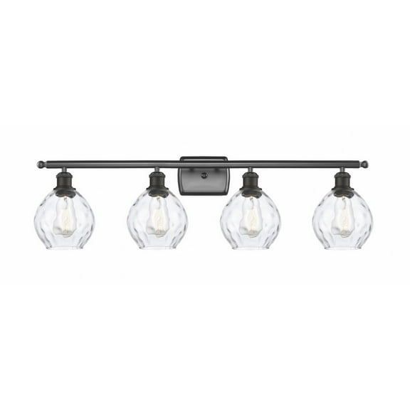 Innovations Lighting - Waverly - 4 Light Bath Vanity In Industrial Style-11