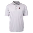 thumbnail image 2 of Men's Cutter & Buck Gray Indianapolis Indians Big & Tall Virtue Eco Pique Micro Stripe Recycled Polo, 2 of 3