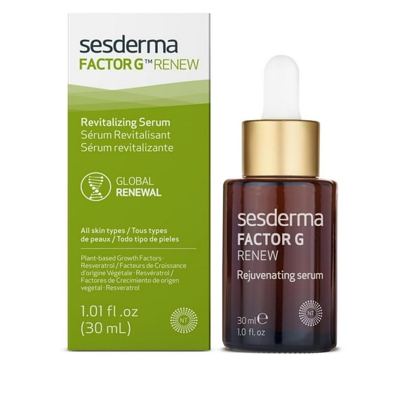 Sesderma Factor G Renew Serum Liposomado, despierta el colágeno de tu piel 7 factores de crecimiento multicolor