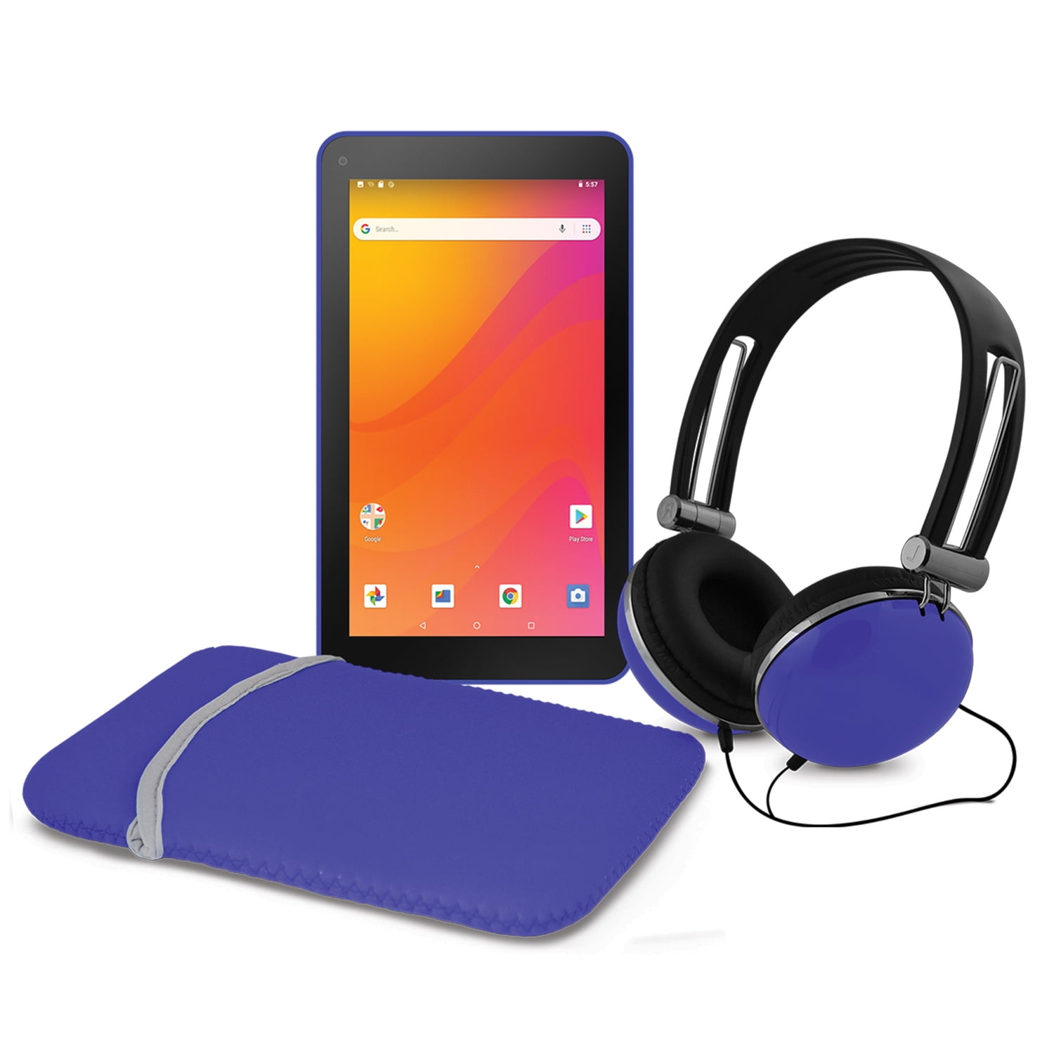 Ematic EGQ378BU 7 Tablet - Android 8.1 Oreo Go Edition - 1.2GHz - 16GB - 1GB RAM - Blue