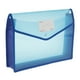 thumbnail image 4 of Carpeta Plastica Zulema A4 con Botones Transparente azul, 4 of 8