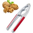 thumbnail image 1 of Cascanueces de alta resistencia, herramienta de cocina de uso versátil, tenedores de acero inoxidable para mariscos incluidos, para romper nueces y mariscos sin esfuerzo, ideal para restaurantes y, 1 of 5