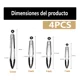 thumbnail image 2 of Juego De 4 Pinzas Para Cocina Silicona De Acero Inoxidable, 2 of 8
