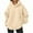 Beige #029, variant on Womens Fleece Hoodies Fall Oversized Hooded Sweatshirts Casual Comfy Tops Fashion 2025 Cute Clothes with Pockets Yellow S