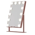 thumbnail image 3 of Impressions Vanity Hollywood XL Tri Tone LED Makeup Mirror,360 Degree Tilt Light (Rose Gold), 3 of 7