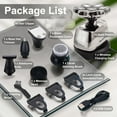 thumbnail image 6 of Rirool 6-in-1 Electric Shaver for Bald Men - Waterproof Head & Beard Trimmer with 7D Blades, Nose Hair Trimmer, LED Display | USB Charging, 6 of 9