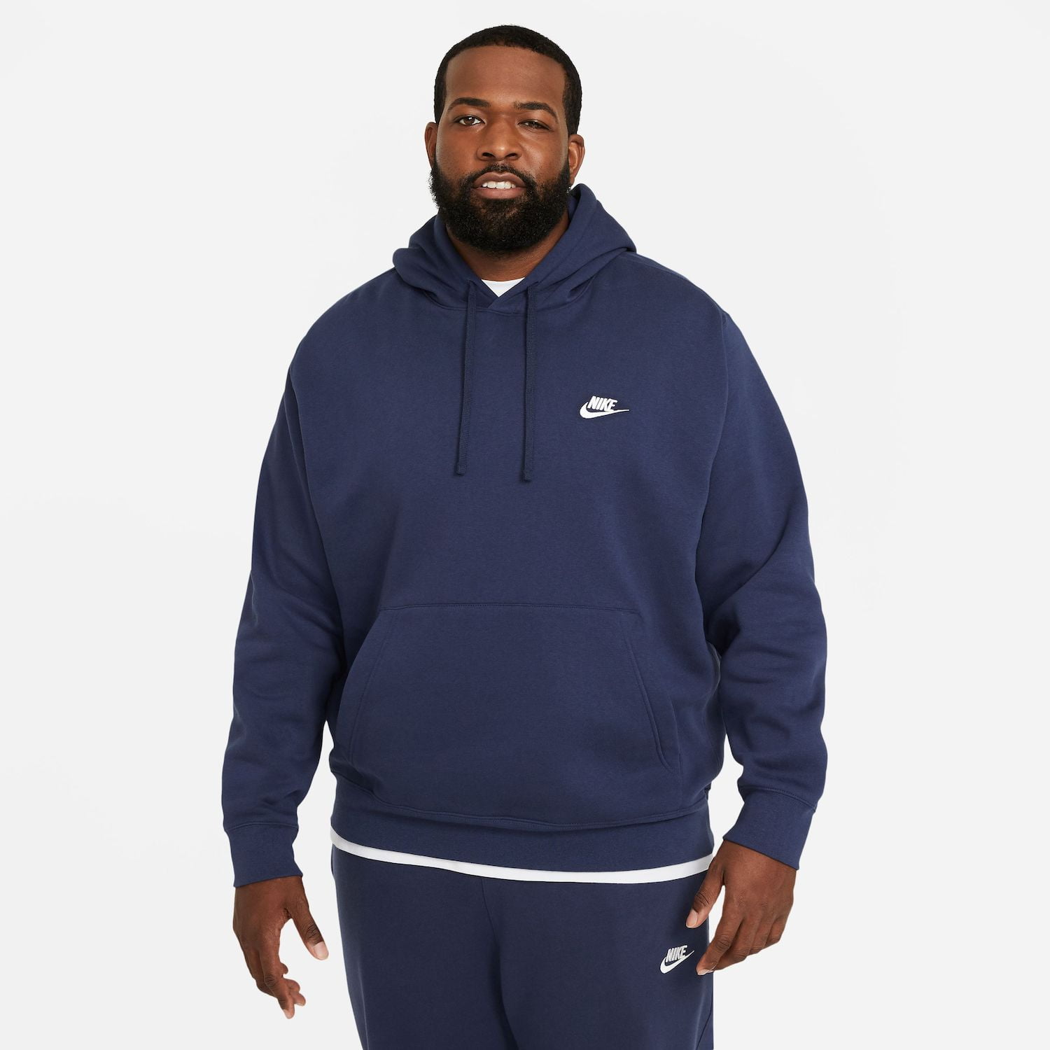 men's nike sportswear futura club fleece hoodie
