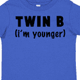 thumbnail image 4 of Inktastic Twin B (i'm Younger) Boys or Girls Toddler T-Shirt, 4 of 5