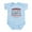 Sky Blue, variant on CafePress - Golden Dawn Infant Bodysuit - Baby Light Bodysuit, Size Newborn - 24 Months