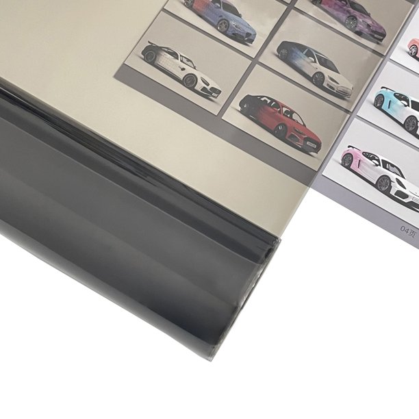 Película de luz de coche, faro antiniebla, luz trasera, película de vinilo de tinte negro ahumado, envoltura de vinilo autoadhesiva para motocicleta, decoración de coche Tan Jianjun unisex