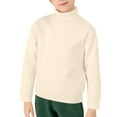 thumbnail image 2 of Ruyang Fleece Lined Crewneck Sweaters for Teen Girls Boys Thermal Pullover Sweatshirt Winter Thick Warm Jumper, 2 of 6