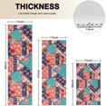 thumbnail image 4 of Pioneer Flower Floral Print Pattern Kitchen Rugs Sets Of 3,Kitchen Runner Rugs Non Skid Washable,Decorative Kitchen Floor Mats for Kitchen,Sink,Laundry,17X30 Inch + 17X47 Inch + 17X59 Inch, 4 of 6