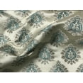 thumbnail image 4 of Decora Furnishings Luxurious Premium Jacquard Damask Motif Design Furnishing Fabric for Upholstery, Window Treatments, Craft Victorian Renaissance Rococo 54" Width Fabric by The Yard (Sapphire Blue), 4 of 7