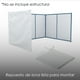 thumbnail image 3 of Ilios Innova | Repuesto de Paredes Laterales para Toldo 3x4.5 m, Lona Tela Oxford 600D Impermeable Anti-UV Resistente a Viento y Lluvia (No incluye estructura)., 3 of 9