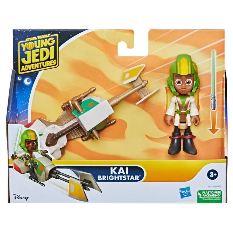 Star Wars Young Jedi Adventures Kai Brightstar Speeder Bike Kids