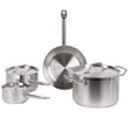 thumbnail image 2 of Vollrath 3822 Optioâ„¢ Deluxe Cookware Set (7) piece - Stainless Steel, Induction Ready, 2 of 5