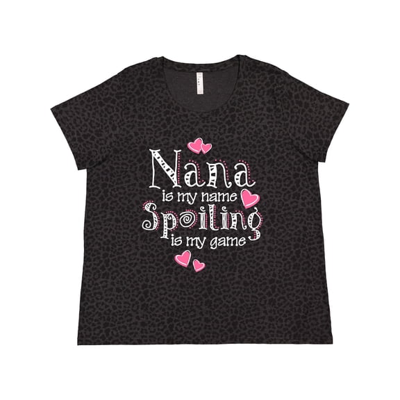 Inktastic Spoiling Nana Women's Plus Size T-Shirt