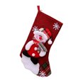 thumbnail image 1 of Wosthever Copo de nieve Medias navideñas Embalaje de regalo Caramelo Papá Noel Elk Bear Goodie Bag Colgante Tamaño mediano Showcase Mall Kits de decoración para fiestas Muñeco de nieve Wosthever HA069611-02, 1 of 6