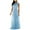 Blue, variant on Kureaily Elegant Bridesmaid Coral Guest Women Applique Lace Dress Wedding Dresses Women's Dress Comfy Summer Dresses Solid Color T Shirt Dress Dress for Women Buttons