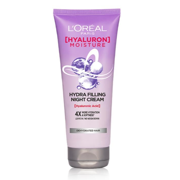 L'0real Paris Hyaluron Moisture Hydra Filling Leave-in Night Cream, Powered by Hyaluronic Acid, For Dry & Dehydrated Hair, Volume-180ml