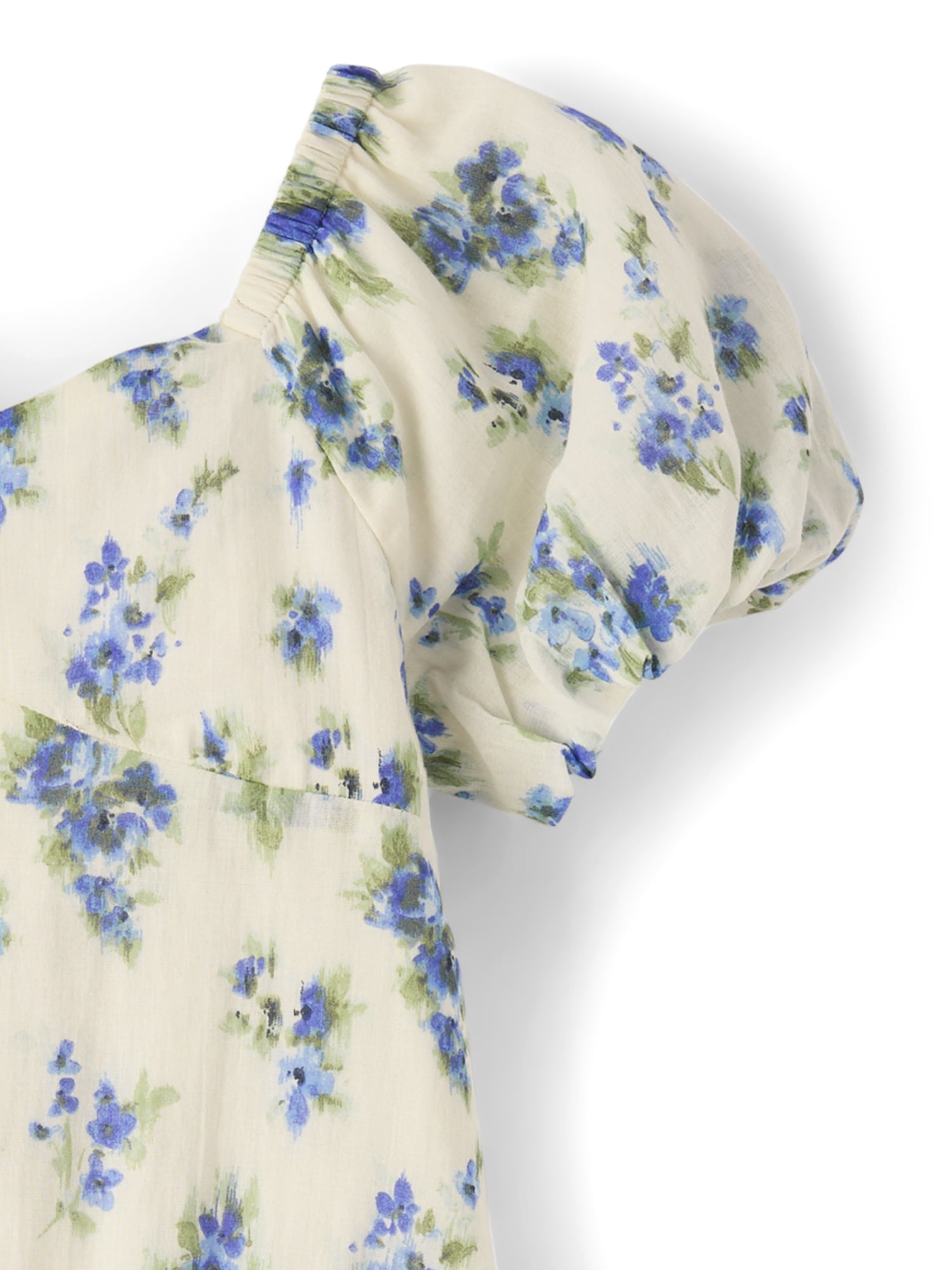 The Children's Place Girls Short Cap Sleeve Floral Bubble Dress, Sizes XS-XXL