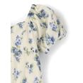 thumbnail image 3 of The Children's Place Girls Short Cap Sleeve Floral Bubble Dress, Sizes XS-XXL, 3 of 3