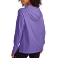 thumbnail image 3 of Champion Womens Heavyweight Jersey Pullover Hoodie, L, Purple Crush, 3 of 5