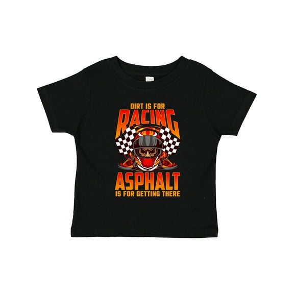 Inktastic Dirt Biking Motocross Racing Boys Toddler T-Shirt