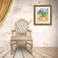 thumbnail image 3 of Warren, Shari 20x23 Gold Ornate Wood Framed with Double Matting Museum Art Print Titled - Beach Friends - Starfish, 3 of 4