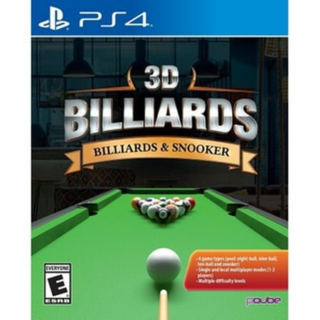 3D Billiards: Billiards And Snooker, Tommo, PlayStation 4,
